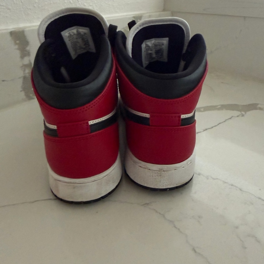 Kids Red and Black Sneakers - Picture 5 of 5